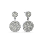 14Kt diamond earrings