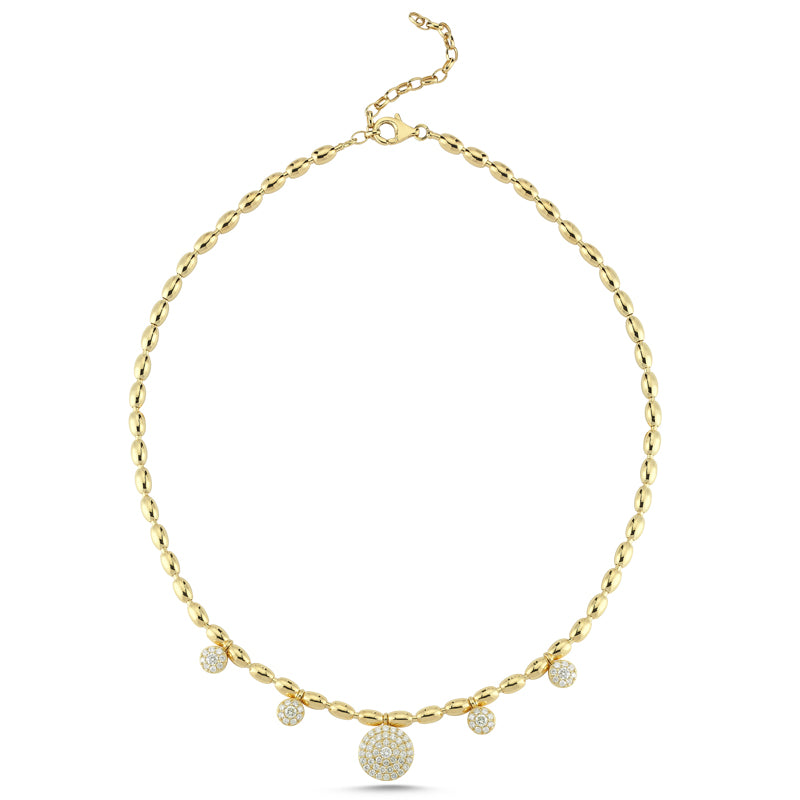 
            
                Load image into Gallery viewer, 14Kt gold and diamond necklace
            
        